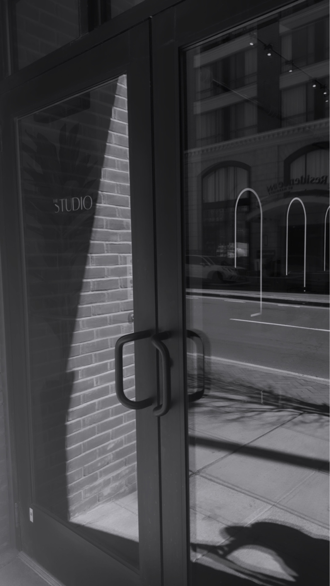The Studio entrance, Stamford CT